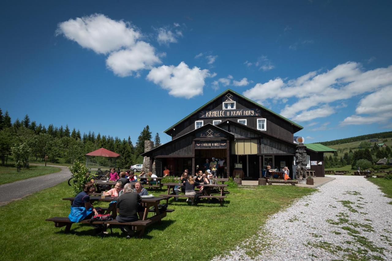 Krmelec U Kravi Hory Hotel Dolni Mala Upa Exterior photo